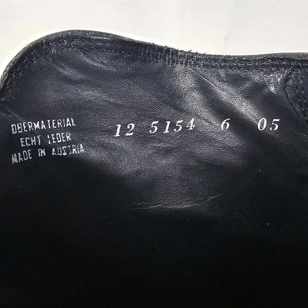 Paul Green Aubrey Ankle Boots Heels Western Double Zip 8.5 Black‎ Leather